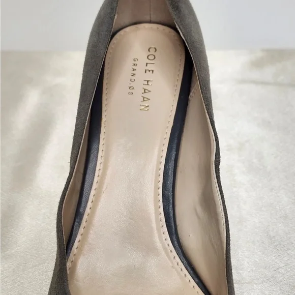 Cole Haan Gray Suede Heels - Picture 10 of 15